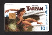 1999 Ireland 10 unit Tarzan leaping (Axalto/Gemalto (Gemplus) AX01) Call Card Used