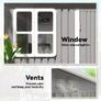 Galvanised Steel Garden Shed 8.5 x 6ft Image 7