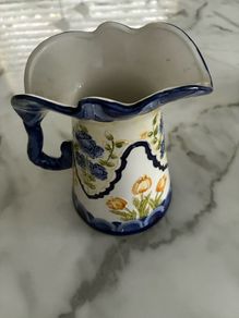 Hand Painted Ceramic Pitcher