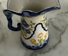 Hand Painted Ceramic Pitcher