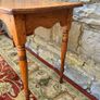 Victorian country table in solid pitch pine Image 4