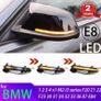 BMW F30 F31 F32 F20 X1 Smoked Dynamic Mirror Turn Signal LED Image 2