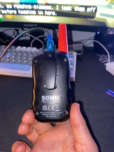Sonic & knuckles walkie talkies