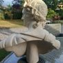 Apollo bust, v v heavy, beautiful piece. D18 Image 4