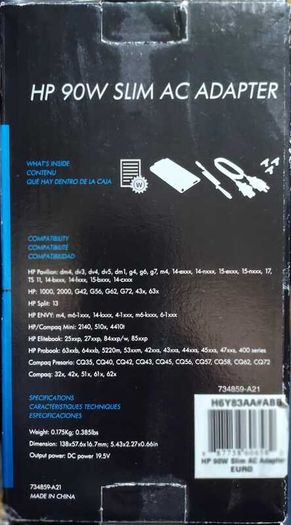 HP 90W Slim AC Adapter