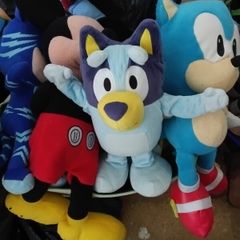 Free box of soft toys/plushies & dress up.