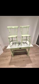 farmhouse table and chairs