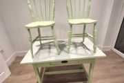 farmhouse table and chairs