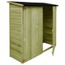 Garden Tool Shed Impregnated Pinewood 182x76x175 cm Image 5