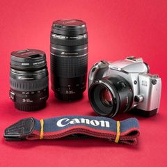 Canon EOS 300v film camera bundle