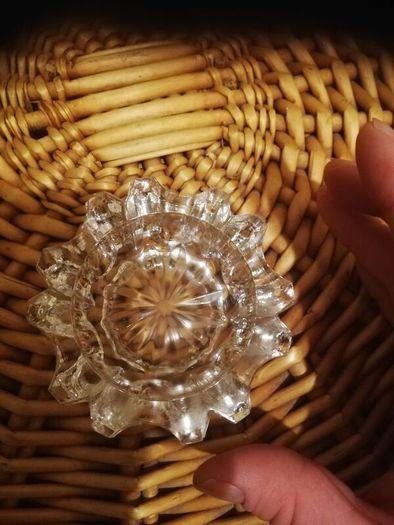 glass candle