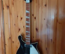 Rickenbacker 620 Jetglo black mint condition guitar & case