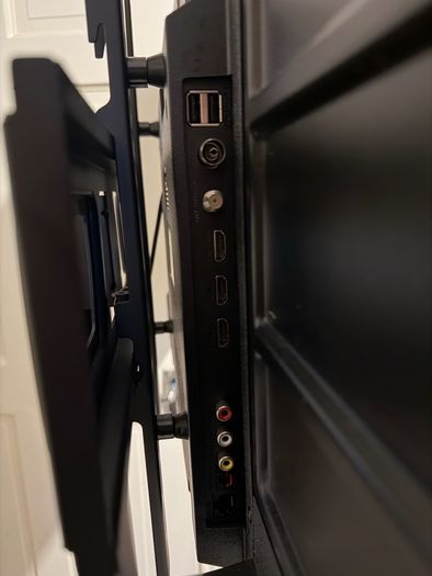 Sharp 40 2K TV + Mobile Stand with Wheels