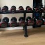 Jordan Premium Urethane Dumbells set with Rack Image 8