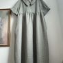 Pure Linen Gingham Dress Size Xl Image 5