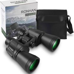 High Power Binoculars, BAK-4, Large Eyepiece, Portable and Waterproof Binoculars Telescope with Multilayer-coated Lenses for Adult Bird Watching Football Safari Sightseeing Climbing Hiking Trip (FREE POSTAGE)