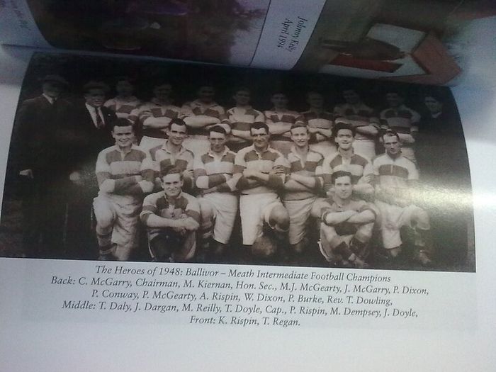 Goodnight Ballivor I'll sleep in Trim Ireland Meath Irish local history Signed