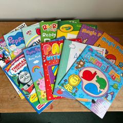 Colouring and Activity Books Bundle for Pre-schoolers