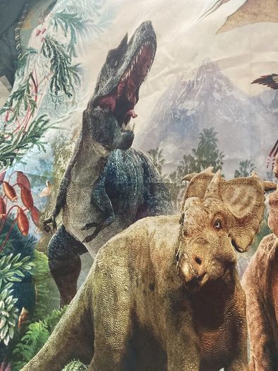 Dinosaur fabric material