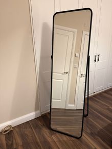 metal framed mirror