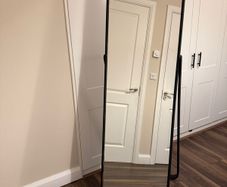 metal framed mirror