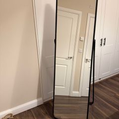 metal framed mirror