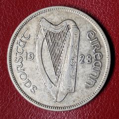 Ireland 1928 Silver Half Crown coin