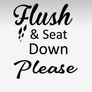 Funny toilet seat stickers Image 9
