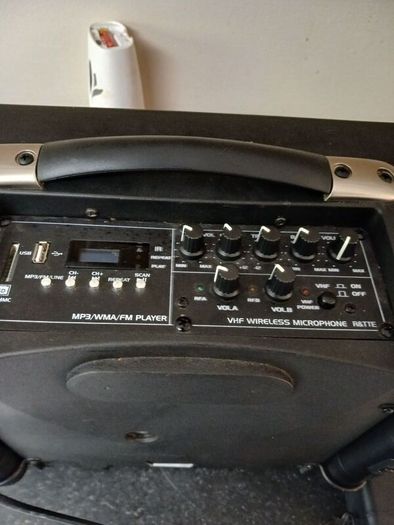Street amp, house party amp,including 2 microphones