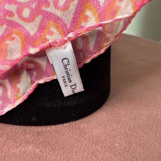 Dior silk scarf