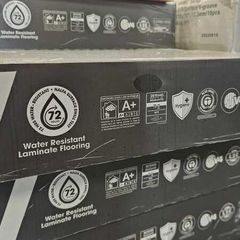 water resistant  - ac5 rated - 12mm laminated flooring