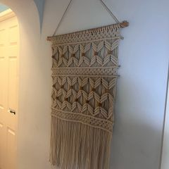 Macrame Boho Wall Hanging  Large