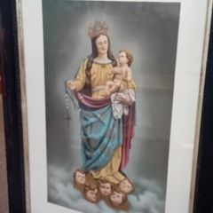 Vintage Lady Of Limerick Ecclesiastical Print