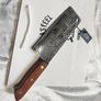 Unique Nakiri Knife Engraved By Di'Casteel Image 6