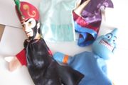 4X Disney Aladdin  Hand Puppets