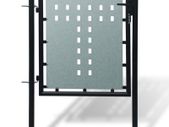 Black Single Door Fence Gate 100 x 150 cm