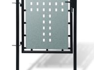 main image for ad Black Single Door Fence Gate 100 x 150 cm