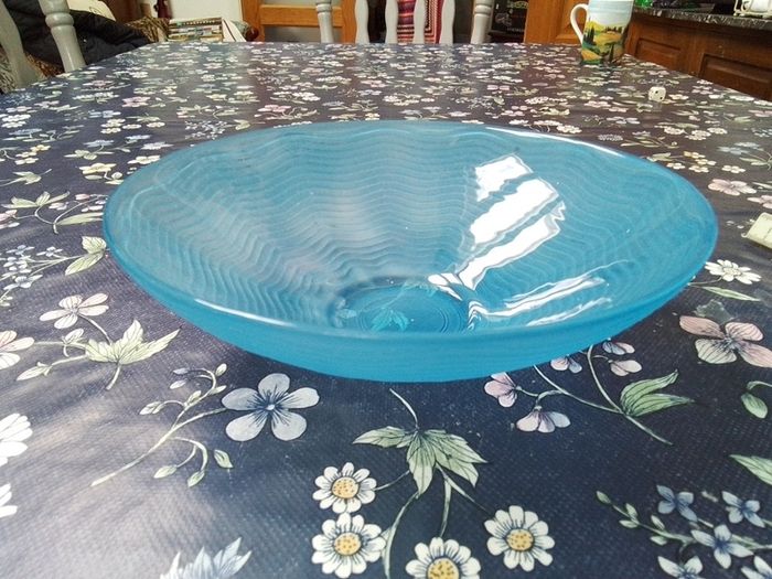 Blue Glass Bowl
