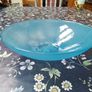 Blue Glass Bowl Image 4