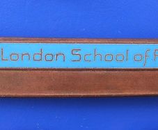 FLONDON SCHOOL OF FLYING (Manhattan Windsor Ltd) - company name-plate badge (1960s - 1980s)