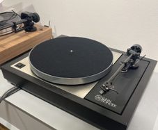 Hifi Gold Legendary iconic Linn Sondek LP12 Transcription turntable in Stunning Condition with AR Cambridge Cartridge and Linn basik Plus Tonearm and high end Audio Cables fully serviced and re capped