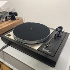 Hifi Gold Legendary iconic Linn Sondek LP12 Transcription turntable in Stunning Condition with AR Cambridge Cartridge and Linn basik Plus Tonearm and high end Audio Cables fully serviced and re capped