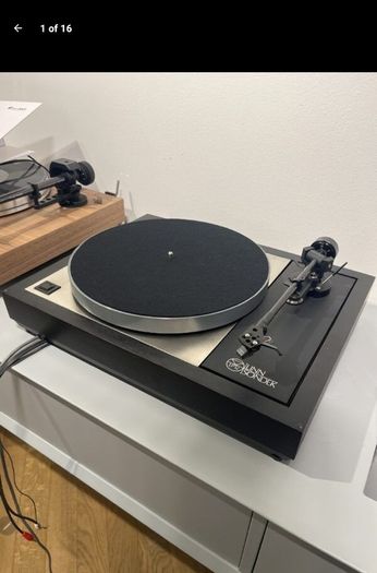 Hifi Gold Legendary iconic Linn Sondek LP12 Transcription turntable in Stunning Condition with AR Cambridge Cartridge and Linn basik Plus Tonearm and high end Audio Cables fully serviced and re capped