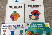 A selection of 6 Mr Men Book
