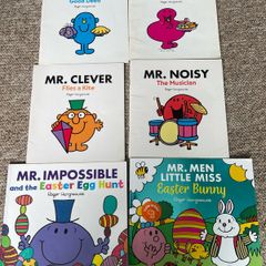 A selection of 6 Mr Men Book