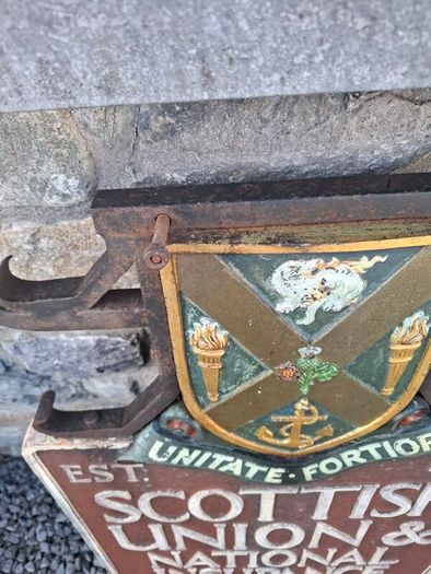 Cast Iron Sign
