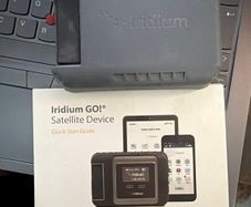 Satellite hotspot Iridium Go