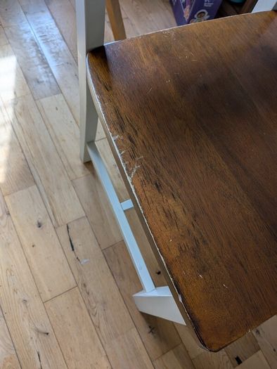 Dining table and chairs
