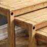 Movian Corona Nest Of Tables, Solid Pine Wood (FREE POSTAGE) Image 4