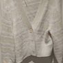 cos cream butter yellow cardigan Image 5